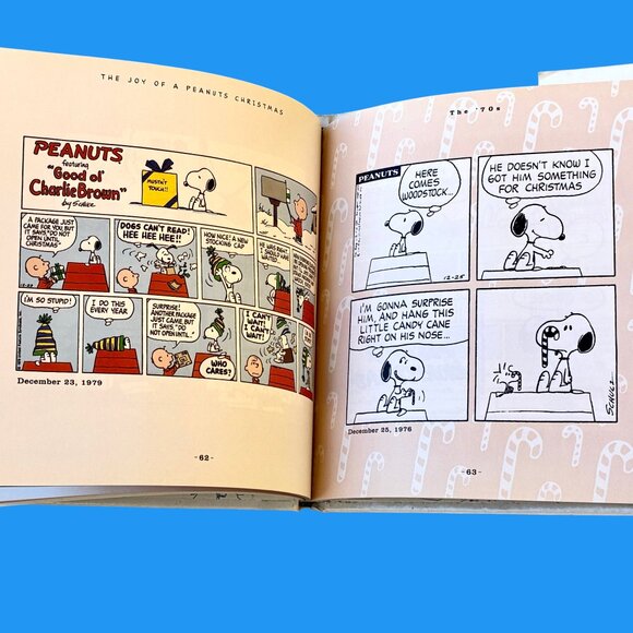 The Joy of A Peanuts Christmas by Charles Schulz (2000) Hardcover Hallmark Books - Picture 8 of 16